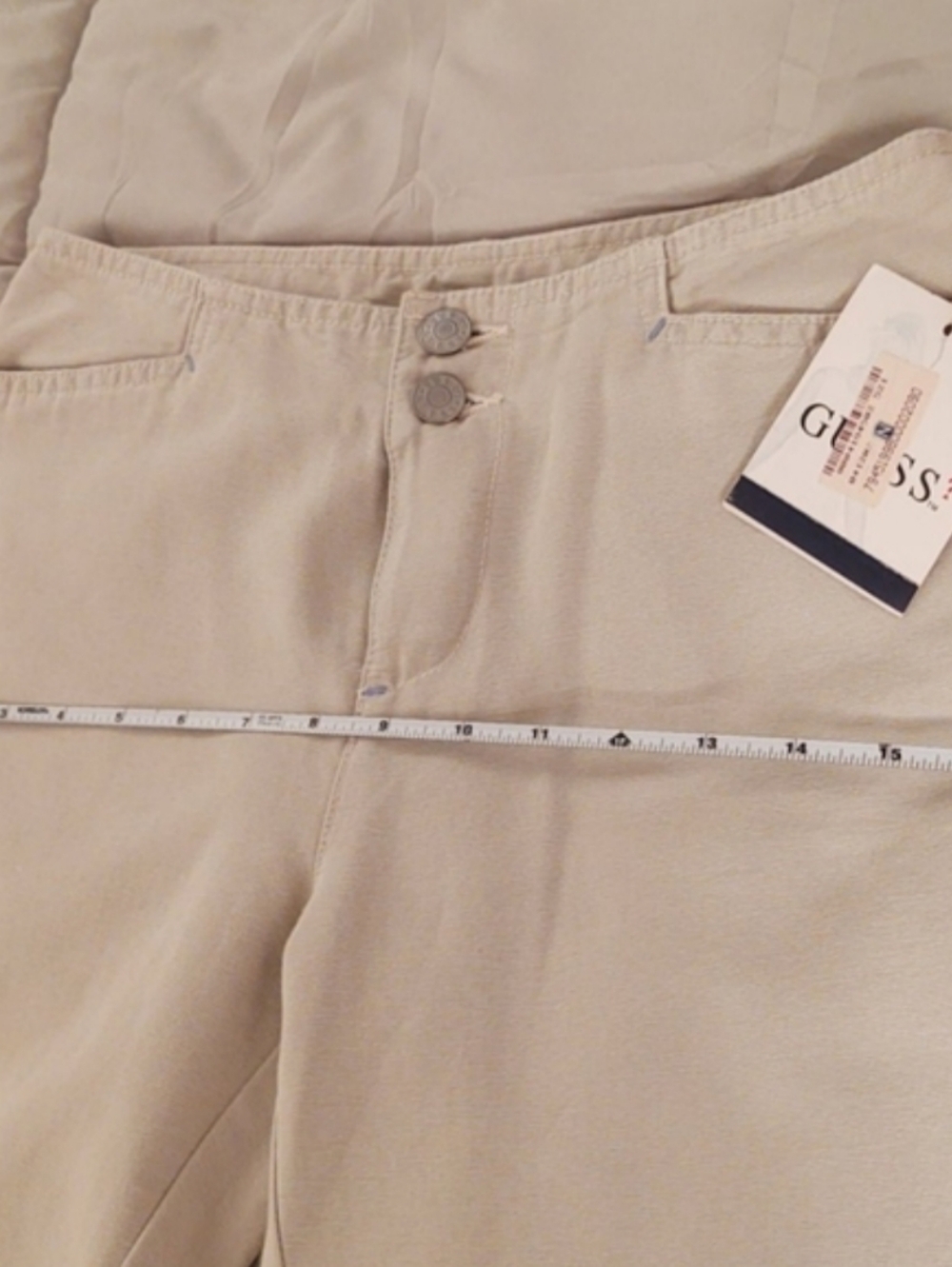 Beige Casual Straight-Leg Pants - Picture 10 of 10